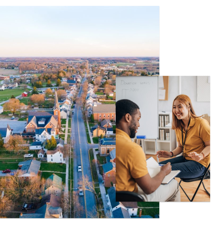Donations, Grants & Sponsorships feature illustration on Community Spark page