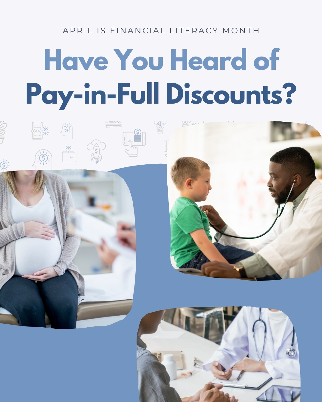 Have You Heard of Pay-in-Full Discounts social media graphic